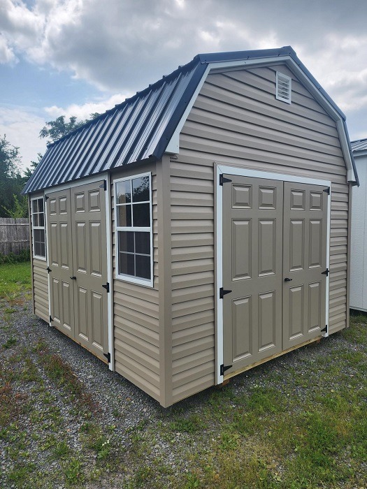 Mall22 Side Lofted Barn For Sale Winchester Va KMPSheds