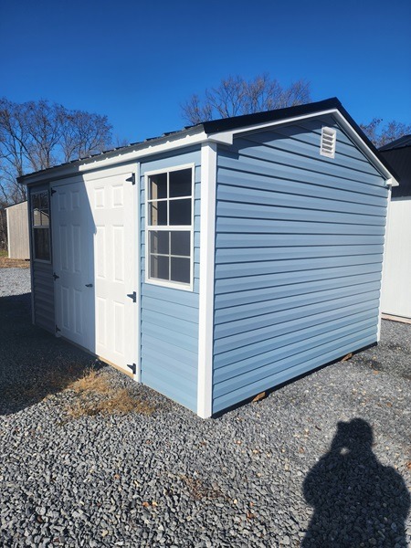 10x12 vinyl utility for sale KMPSheds.com