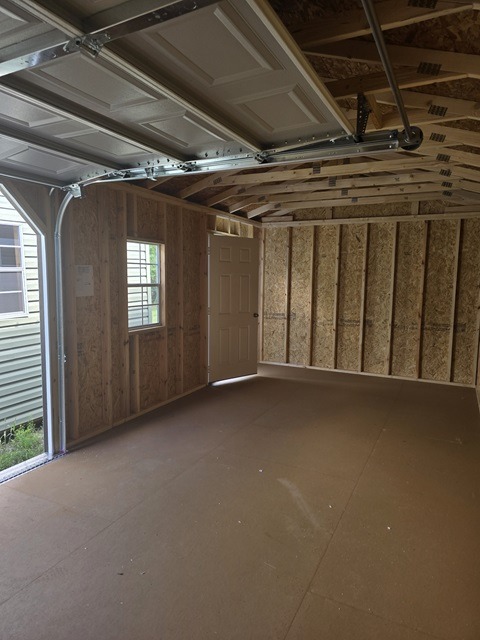 12x24 Utility with 9 Foot Garage windows