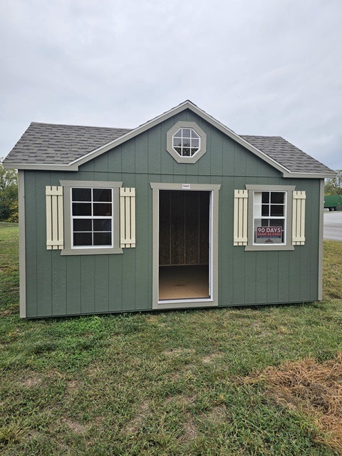 12x16 Dormer utility shed