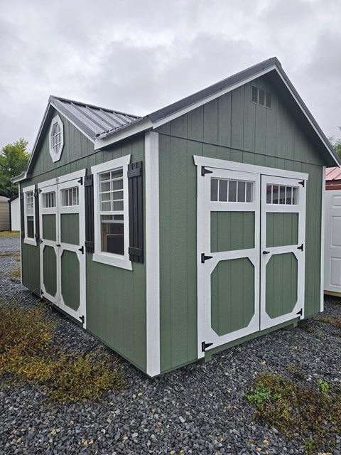 10x16 Gable Dormer Utility