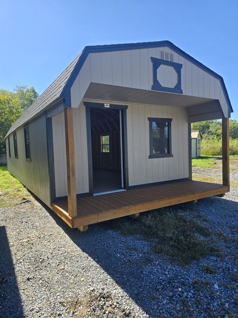 14x40 lofted playhouse
