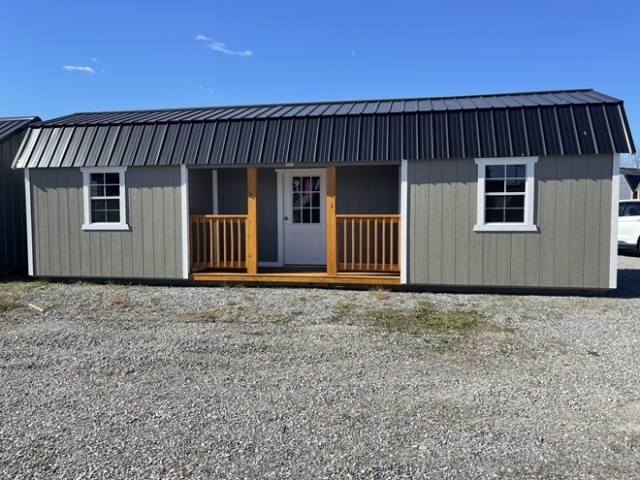 12×32 Lofted Barn with Center Porch 12x32 lofted barn with center porch on sale