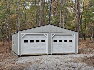 Large Double Garage custom Large custom double garage