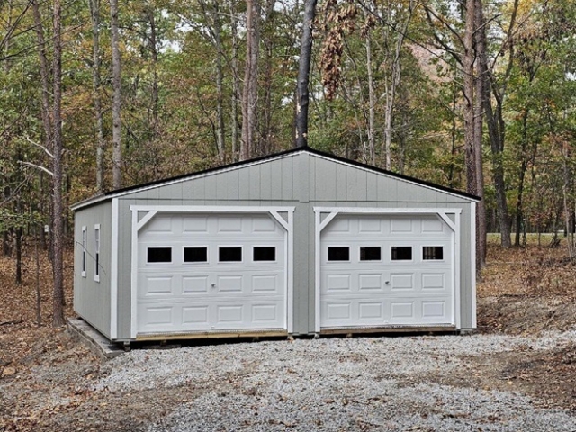 Large Double Garage custom Large custom double garage
