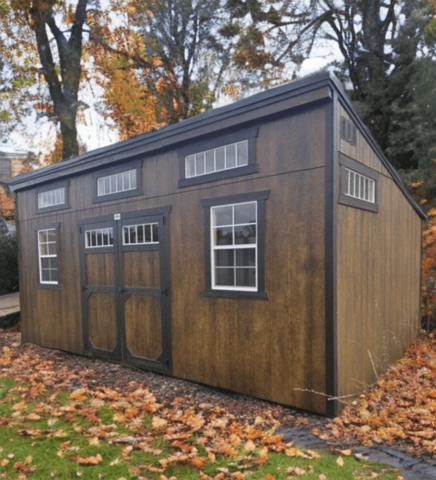 Single Slope Shed single slope storage shed building