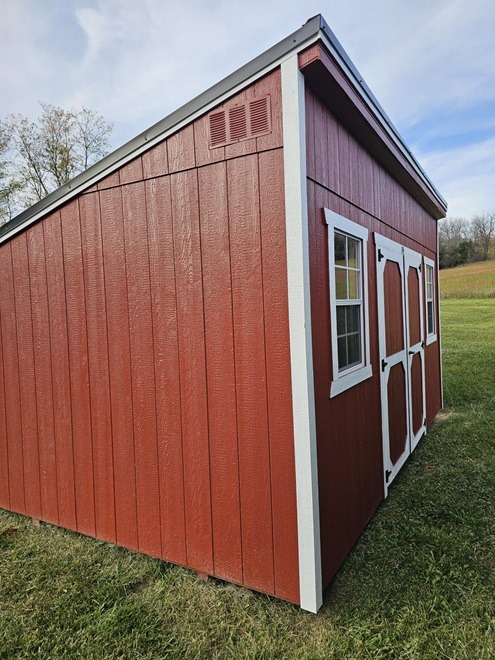 10x16 single slope shed
