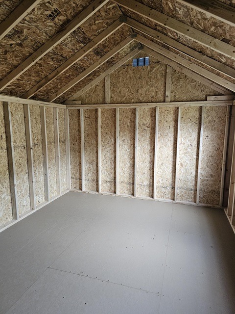 12x20 utility inside