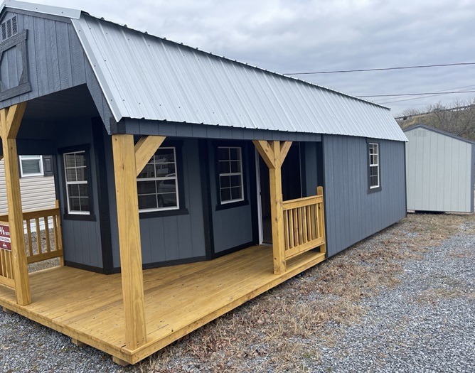 12x28 deluxe playhouse cabin