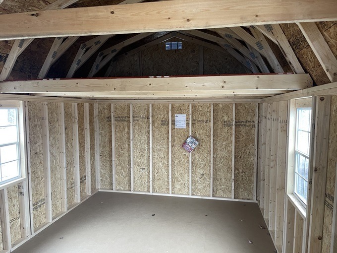 12x28 playhouse inside