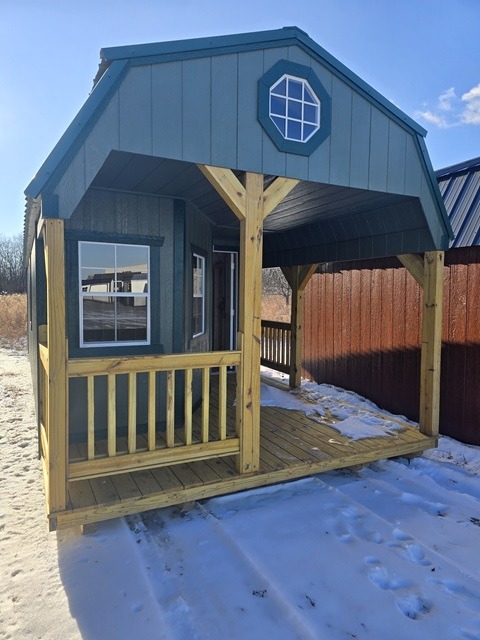 12x28 lofted barn deluxe playhouse
