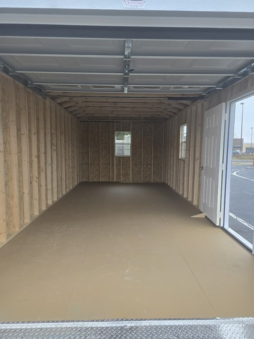 12x24 utility garage 9 foot garage package