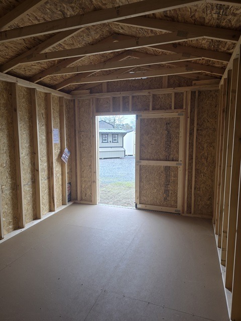 10x16 utility with double doors