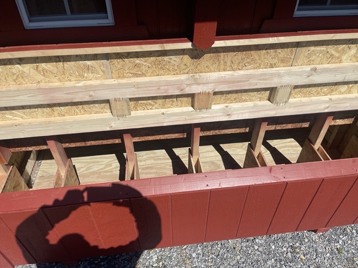 6x8 chicken coops Egg catcher