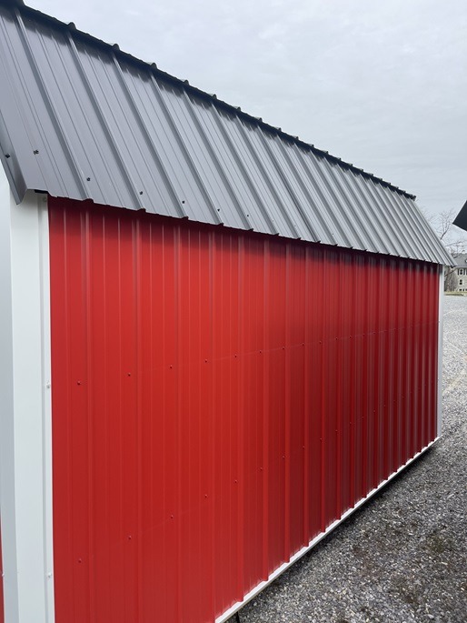 10x16 lofted barn in Pennsylvania