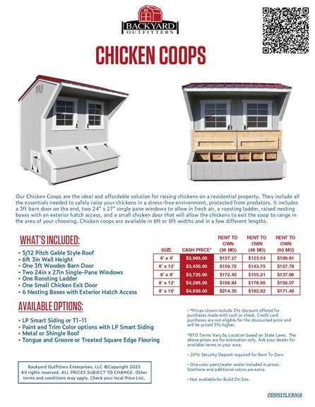 new chicken coops