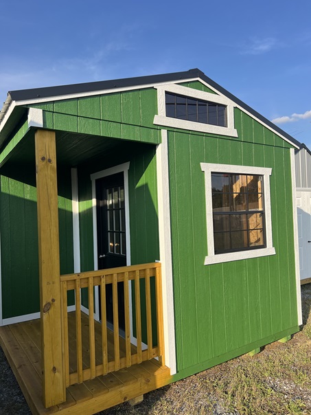 12x20 utility with side porch