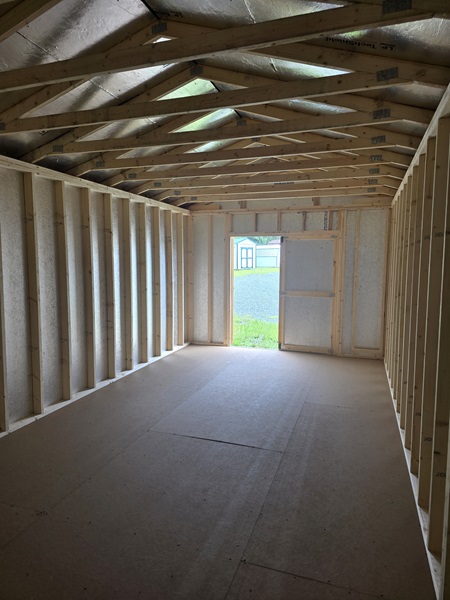 12x24 storage utility with tech shield