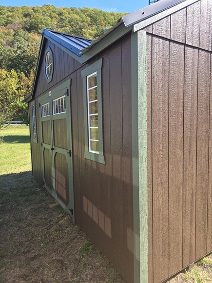 10x16 utility with dormer pkg