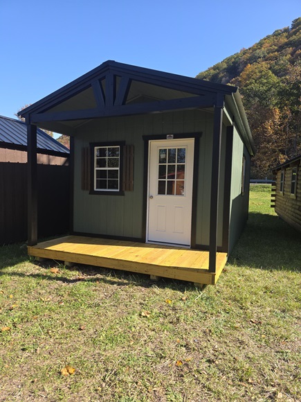 12x24 utility with playhouse pkg