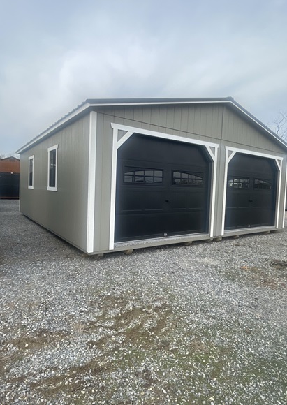 24x24 double wide garage
