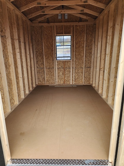 8x12 utility look inside