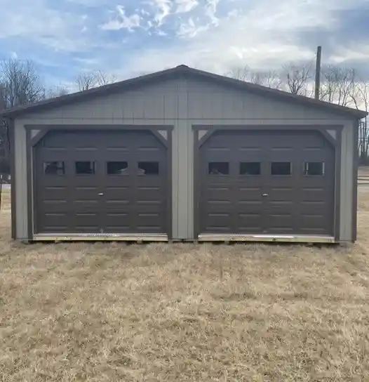 double wide garages for sale