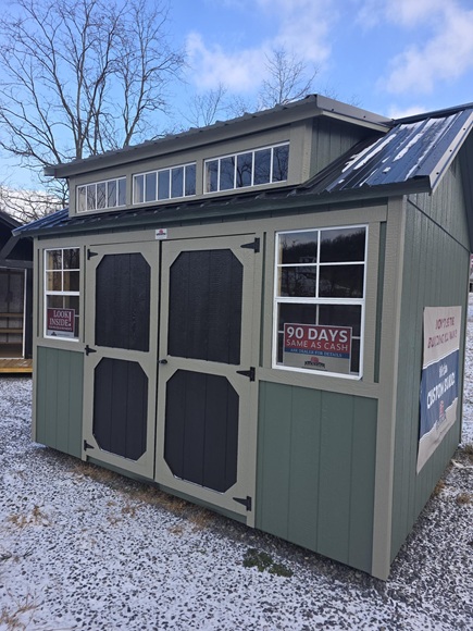 10x12 utility with dormer