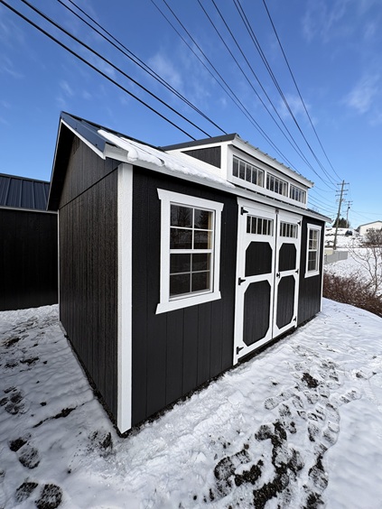 10x16 utility with dormer package