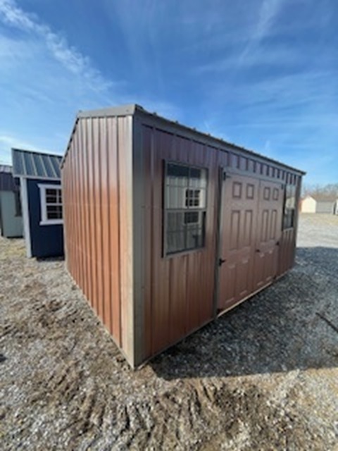 10x14 utility with metal siding