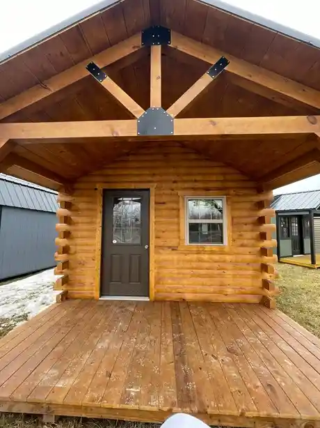 wood log cabin for sale