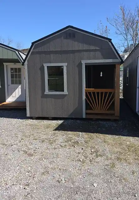 12x20 lofted cabin repo sale