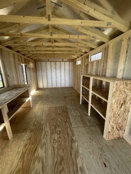 tech shield on roof and walls