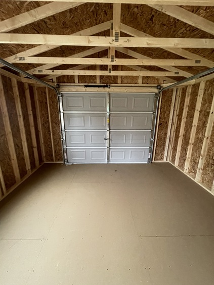 14x30 garage utility with standard panel