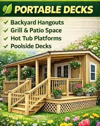 portable decks for sale