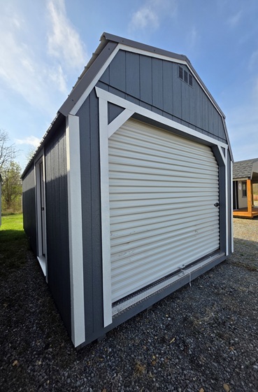 12x20 lofted garage