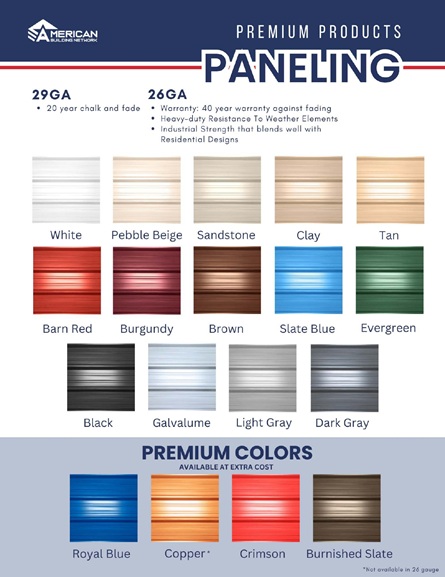 premium colors and products