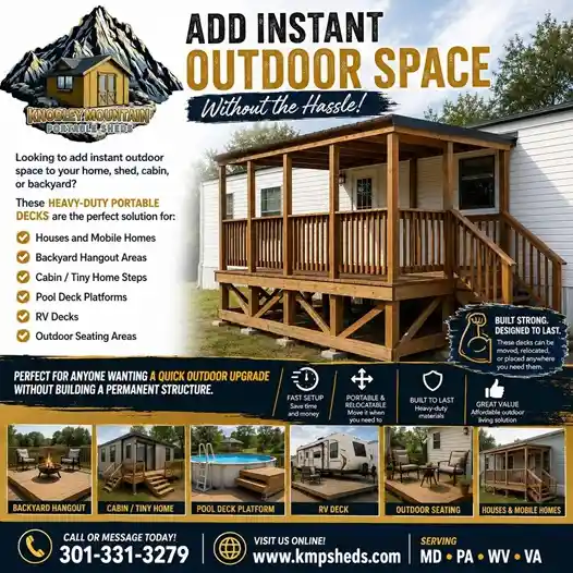 add a customized wood deck to your backyard
