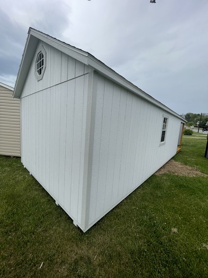 12x32 utility with playhouse and windows