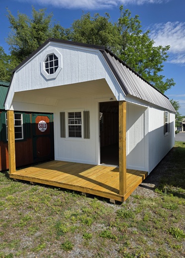 12x28 lofted playhouse