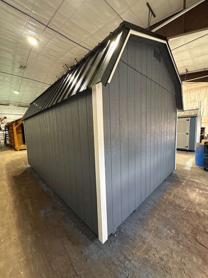 12x16 side lofted barn on sale in West Virginia