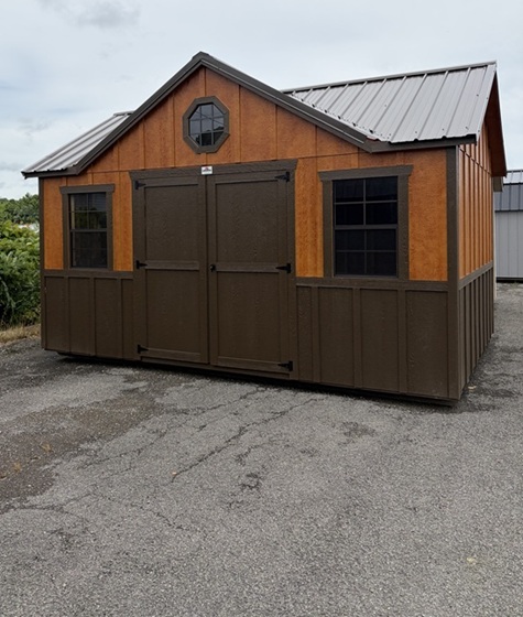12x16 utility with gable dormer pkg