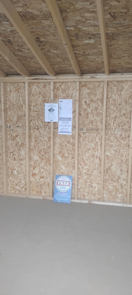 12x26 single slope inside