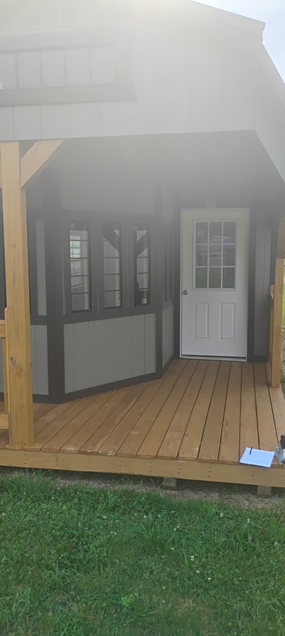 12x32 deluxe playhouse