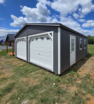 24x24 double wide garage