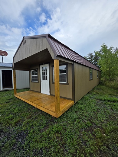 big 14x40 lofted barn with playhouse package for sale in Winchester VA