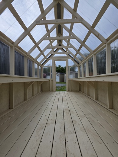 8x16 greenhouse for garden