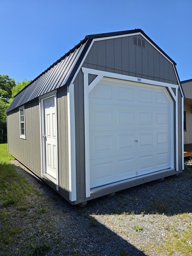 12x24 lofted garage