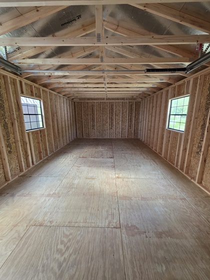 14x26 garage utility with windows