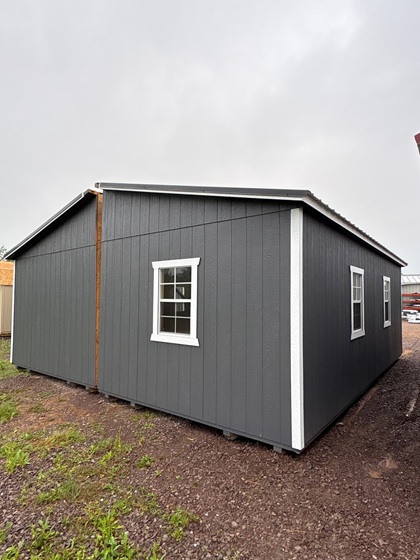 24x24 double wide garage with 8 foot walls in Buckhannon WV